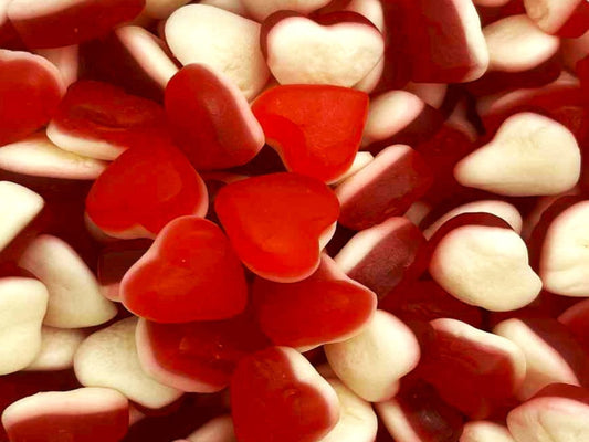 Mini cœur crème fraise